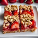 Strawberry Oatmeal Crumble Bars Recipe