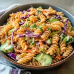 Tasty High Protein Asian Pasta Salad