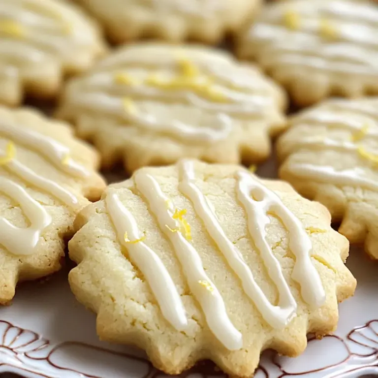Thin Lemon Cookies