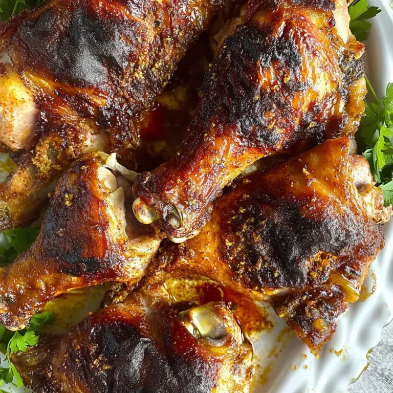 Baked Chicken Leg Quarters