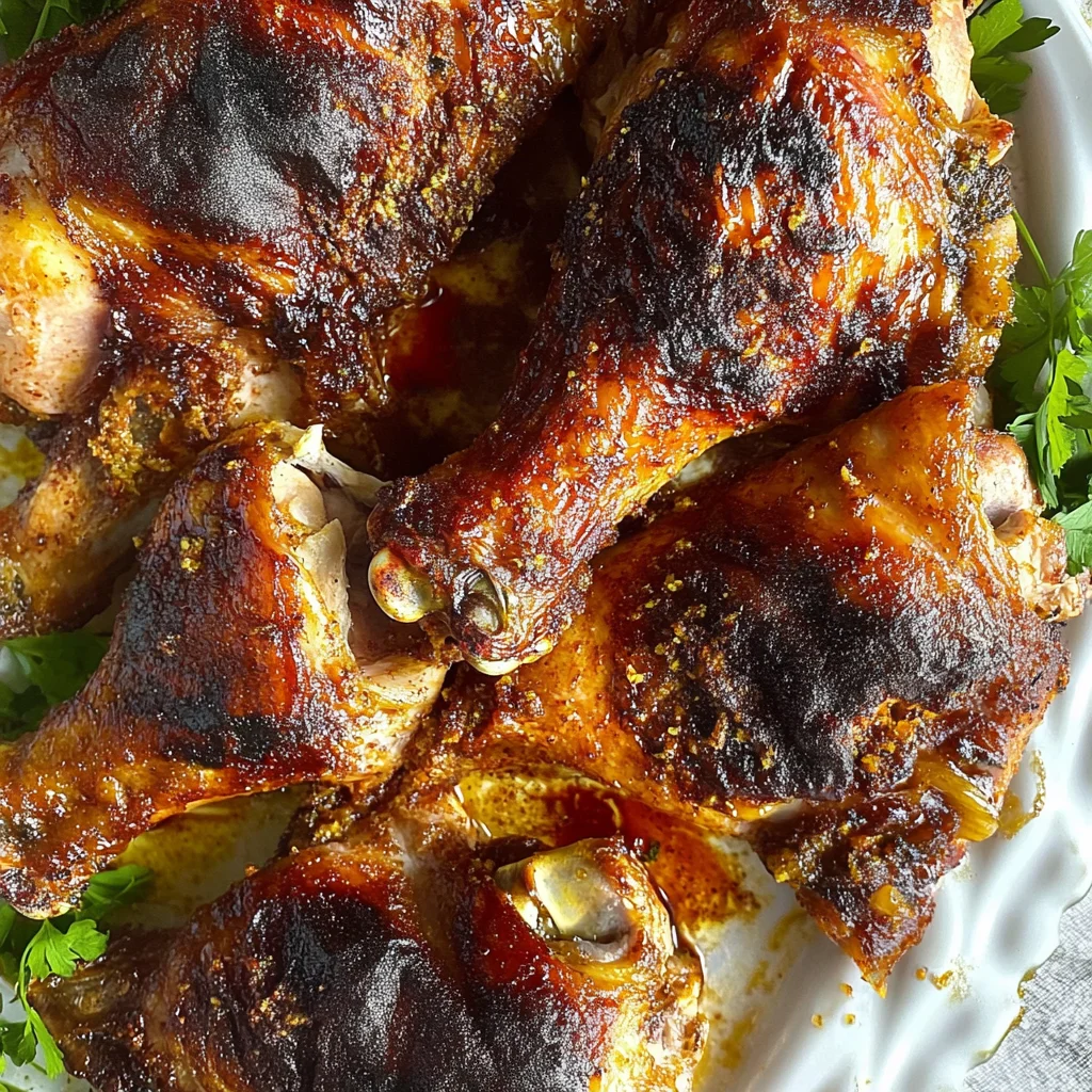 Baked Chicken Leg Quarters