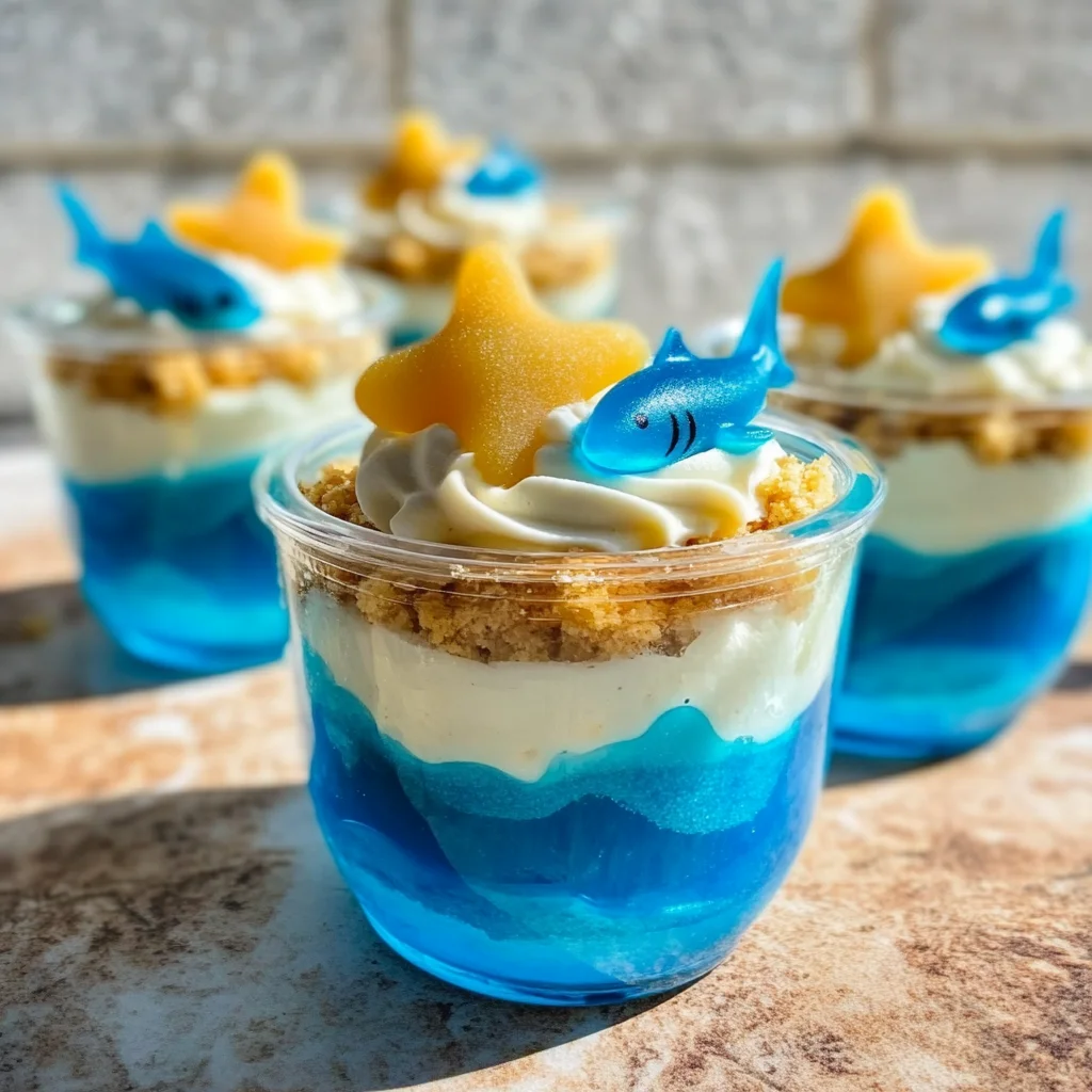 Beach Pudding Jars