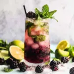 Blackberry Mojitos