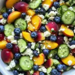 Blueberry Peach Feta Salad: A Refreshing Summer Delight
