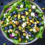 Blueberry Pistachio Spring Salad