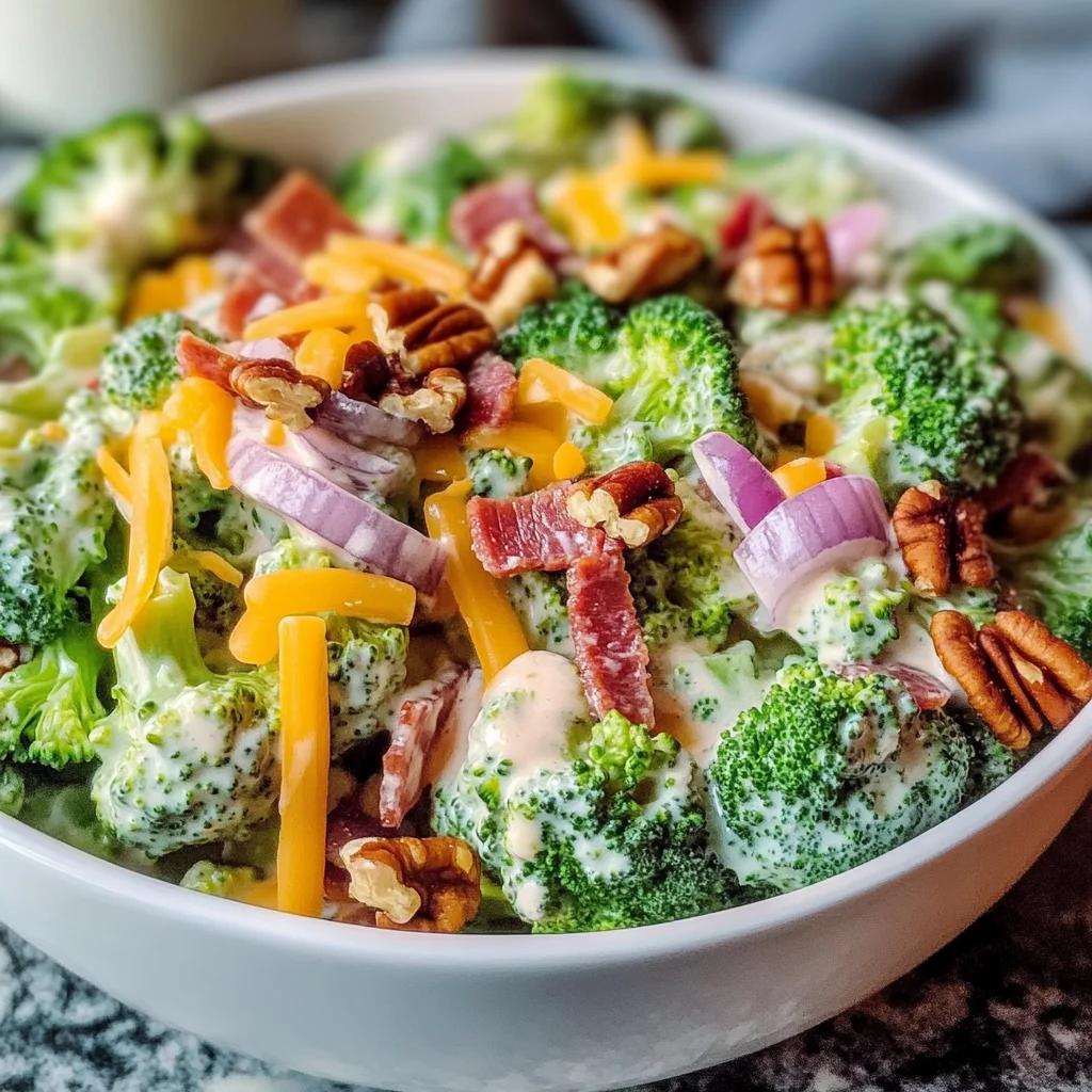 Creamy Keto Broccoli Salad