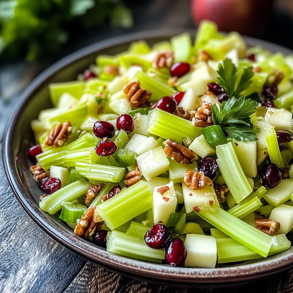 Deliciously Crunchy Harvest Celery Salad You'll Love