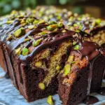 Devilish Triple Chocolate Pistachio Bread: Only 1 Bowl
