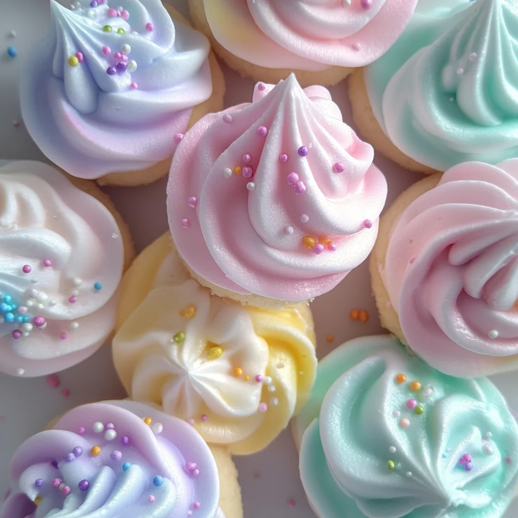 Easter Meringue Cookies