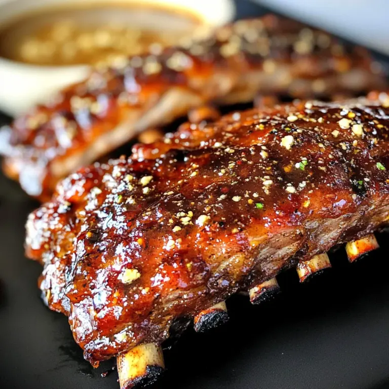 Easy Grilled Honey-Garlic Ribs