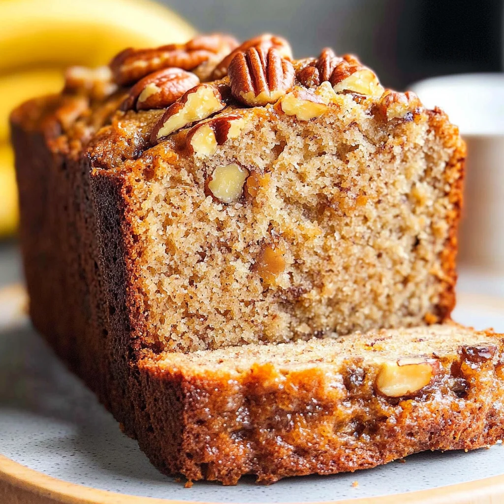 Eggless Banana Bread Recipe