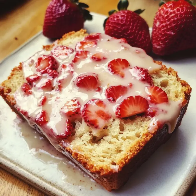 Fresh Strawberry Bread