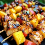 Fruity Chicken Kebabs