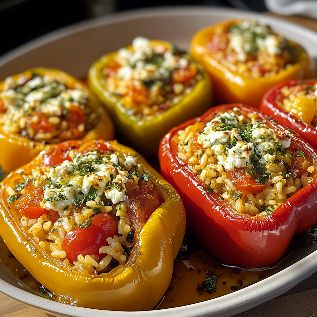 Greek Stuffed Peppers with Feta Cheese Recipe – 5 Delicious Ways to Make It Perfect