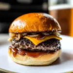 Grilled BBQ Burgers