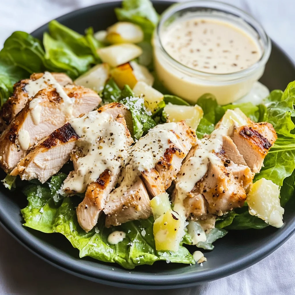 Grilled Chicken Caesar Salad