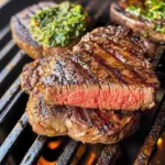 Grilled Rump Cap Steaks
