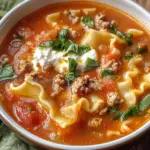 Heart Healthy Lasagna Soup