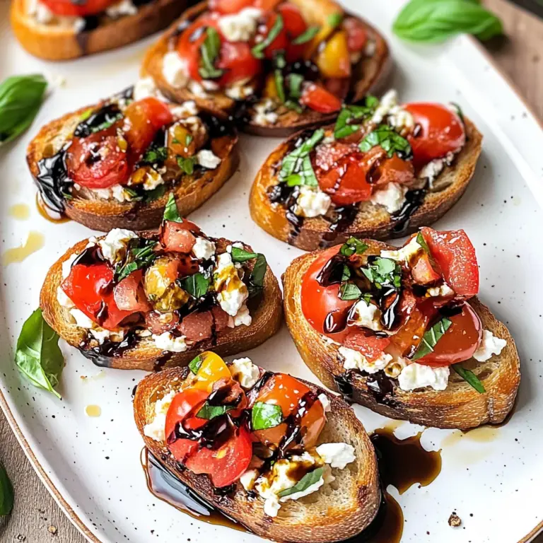 Italian Bruschetta Recipe