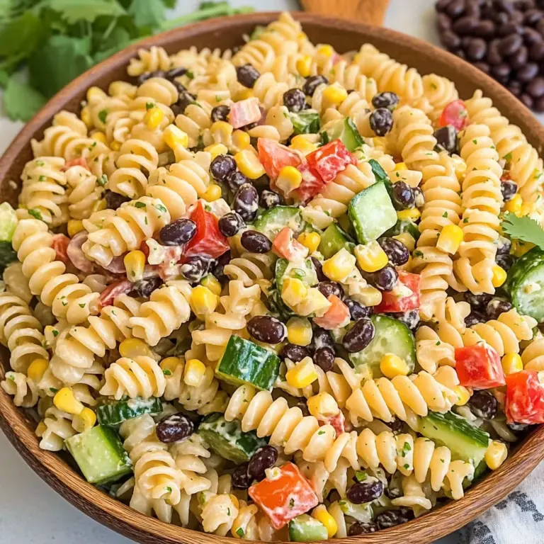 Jalapeno Ranch Pasta Salad