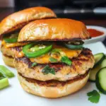 Jalapeno & Cheddar Turkey Burgers