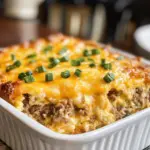 Keto Sausage Breakfast Casserole