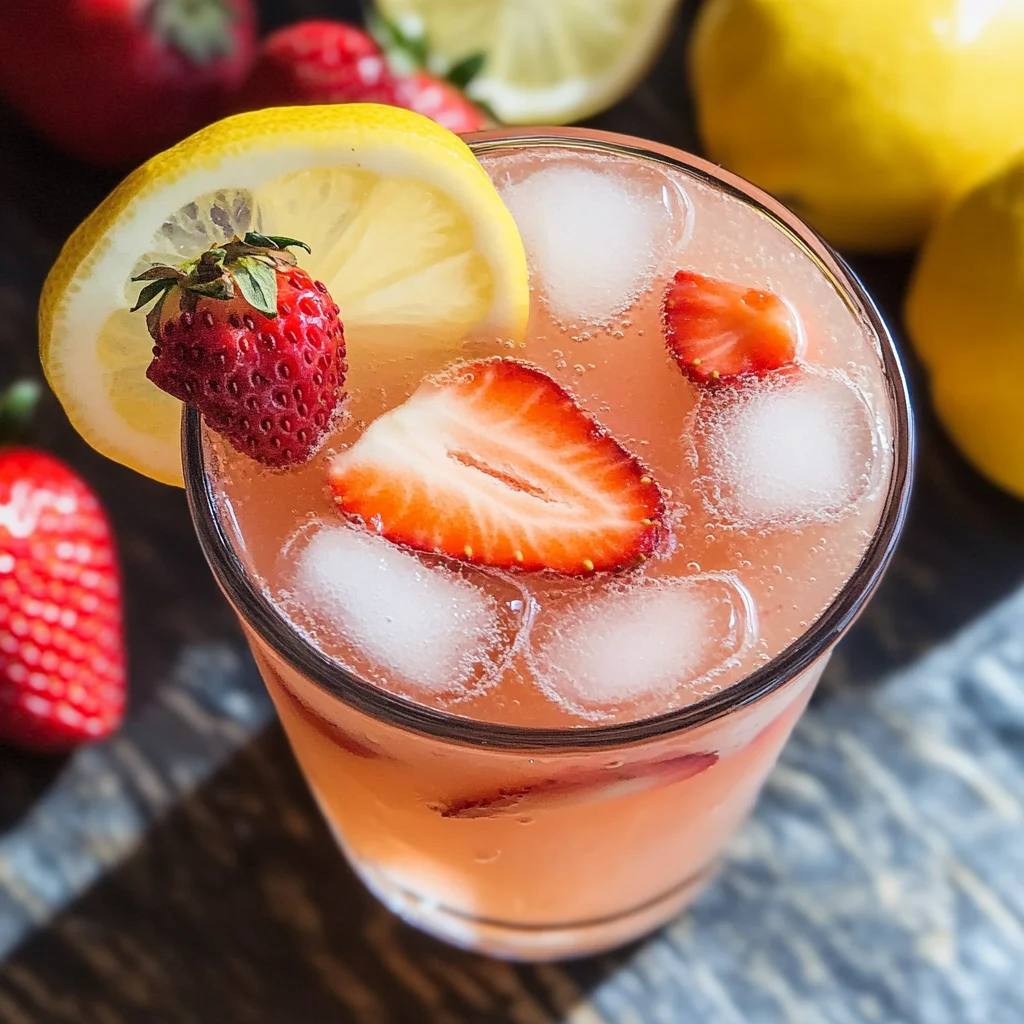 Keto Strawberry Lemonade