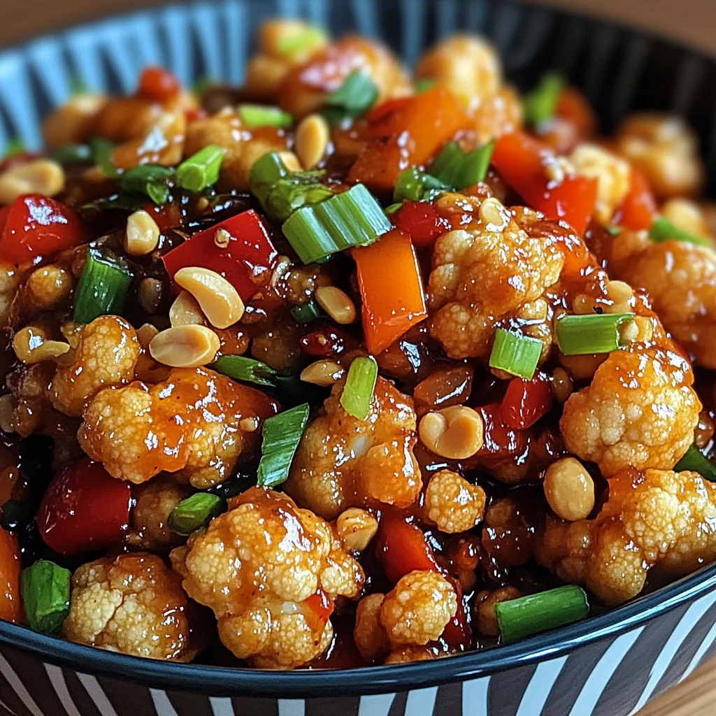 Kung Pao Cauliflower