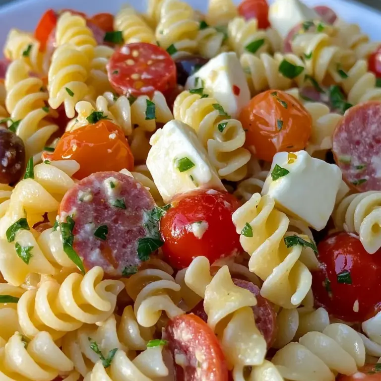 Loaded Antipasto Pasta Salad