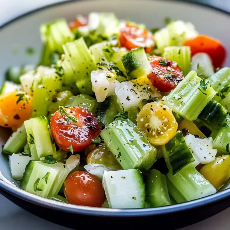 Refreshing Celery Salad