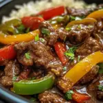 Savory Slow Cooker Pepper Steak