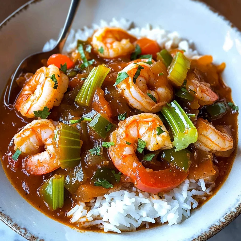 Shrimp Stew With Rice