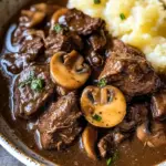 Slow Cooker Beef Tips With Gravy
