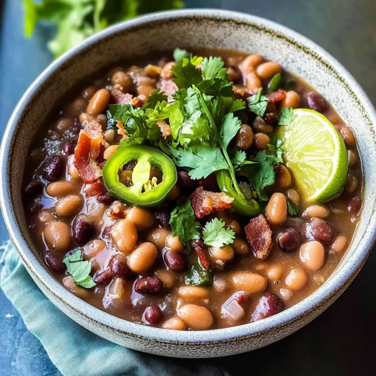 Slow Cooker Cowboy Beans