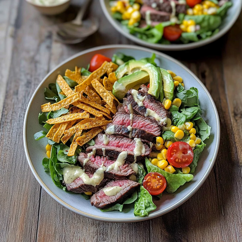 Southwest Salad with Steak