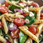 Spinach Pasta Salad
