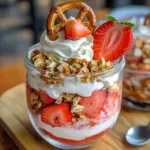 Strawberry Pretzel Salad Parfaits
