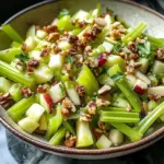 Thanksgiving Celery and Apple Crunch Salad