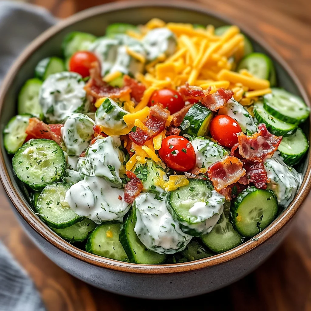 Cucumber Ranch Crack Salad