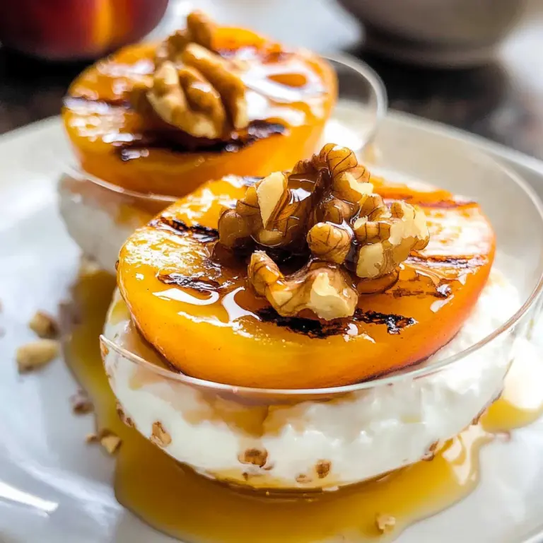 Grilled Peaches