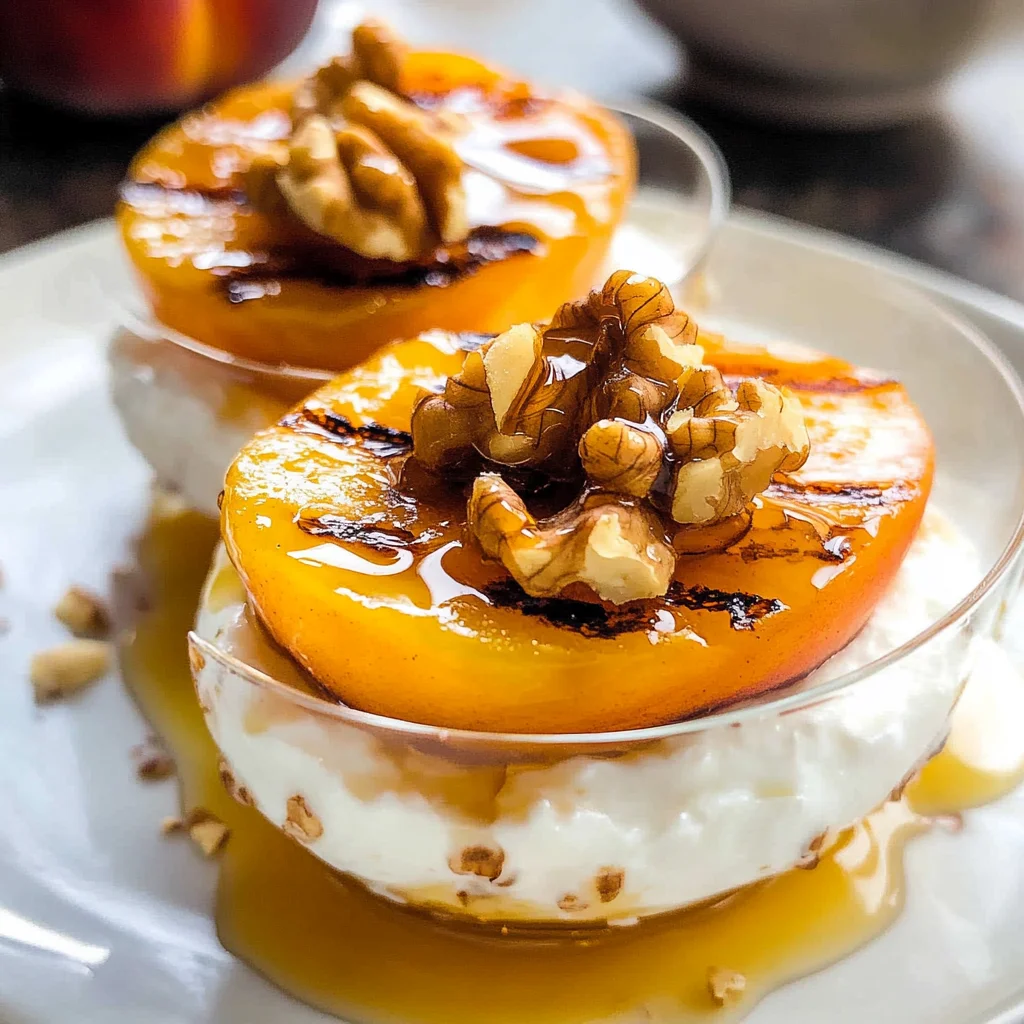 Grilled Peaches