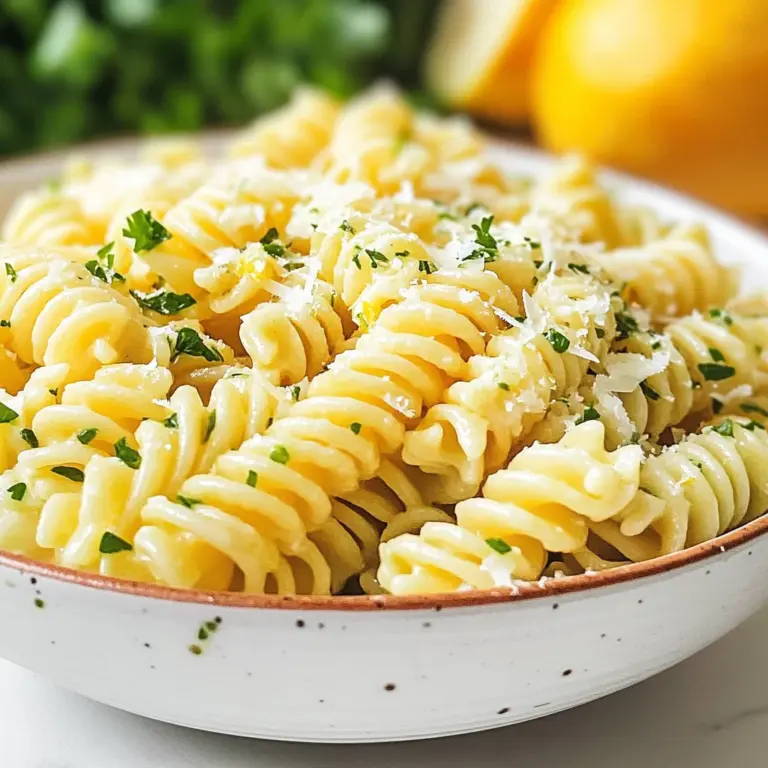 Lemon Parmesan Pasta Salad
