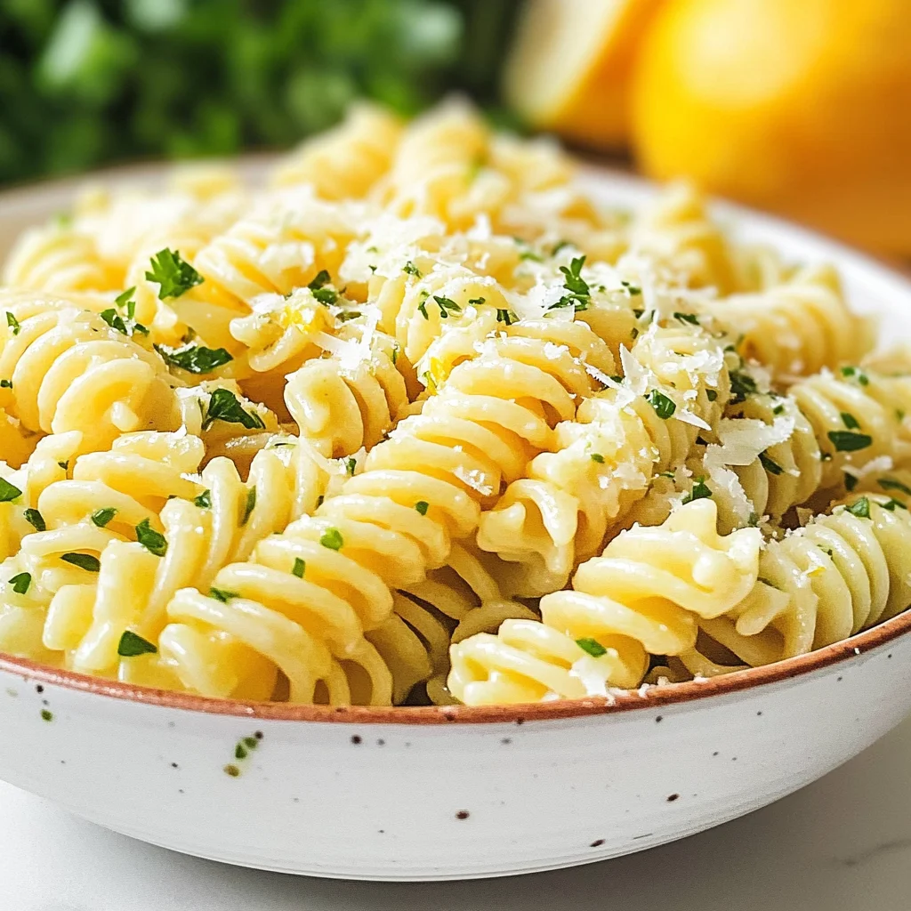 Lemon Parmesan Pasta Salad