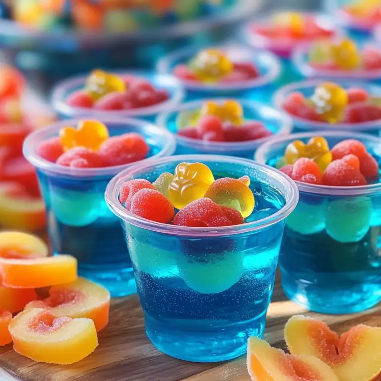 Pool Party Jello Shots