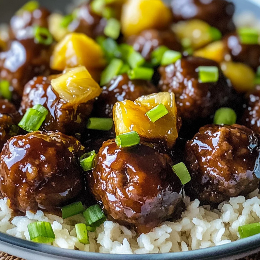 Slow Cooker Teriyaki Meatballs Recipe